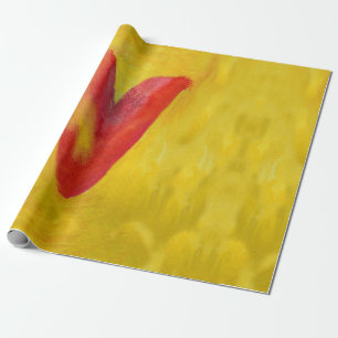 Big Red Heart Presentpapper