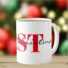 Big Red Initialer & God jul 11oz Classic Kaffemugg