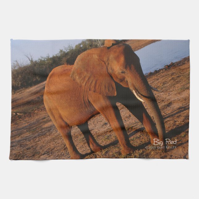 Big Red Kökshandduk (Horisontell)