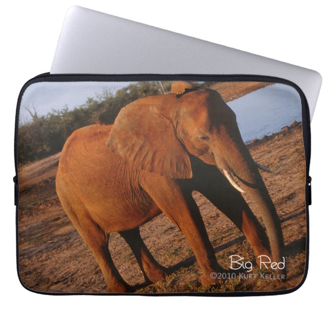 Big Red Laptop Sleeve (Framsidan)