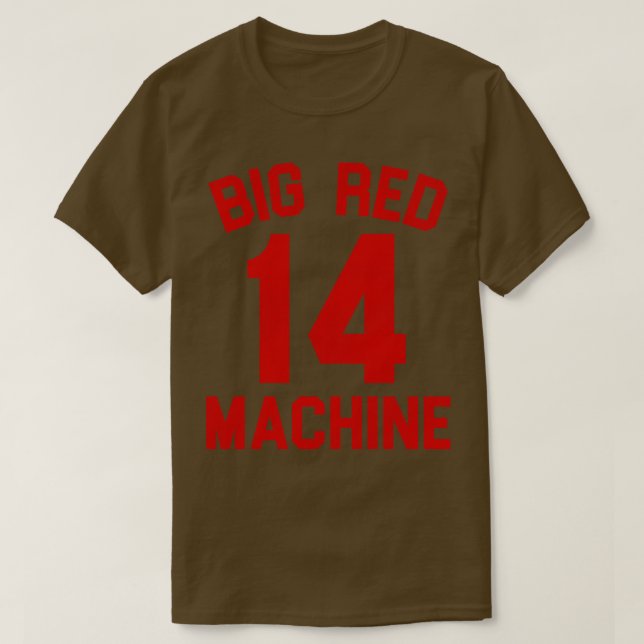 Big Red Maskin T Shirt (Design framsida)