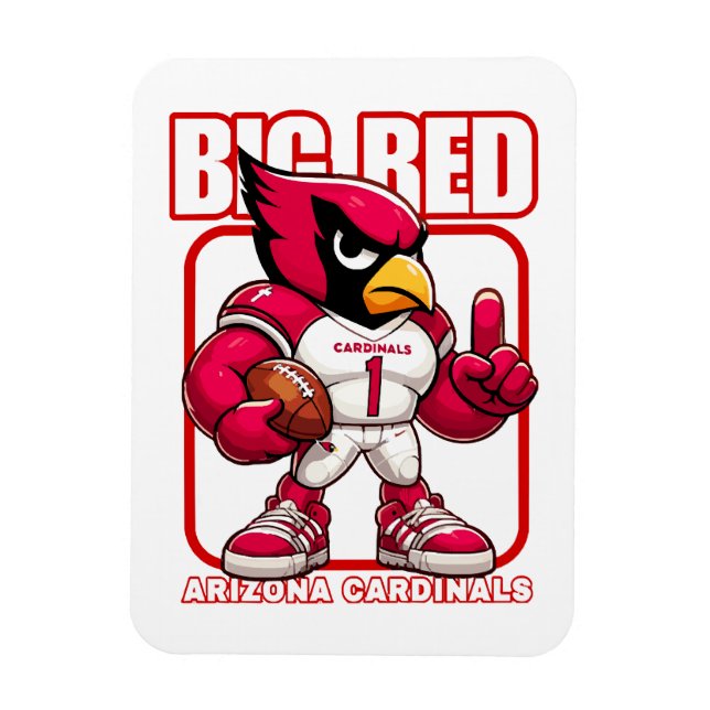 Big Red nr 1 Magnet (Vertikal)