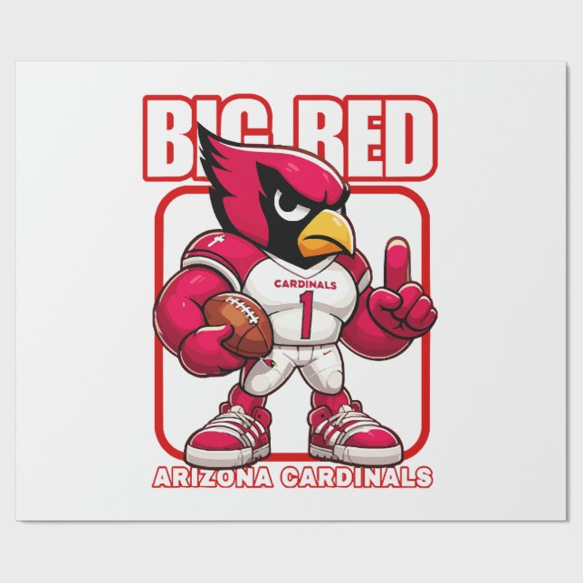 Big Red nr 1 Presentpapper (Platt)