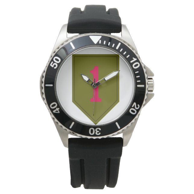 Big Red One 1st Infantry Division Armbandsur (Framsida)