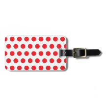 Big Red Polka dots Towel