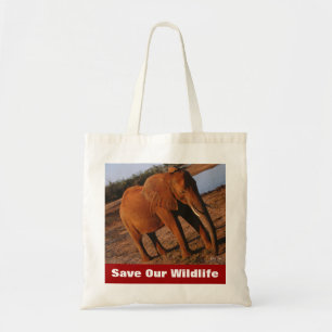 Big Red Spara Vår Wildlife Tote Bag Tygkasse