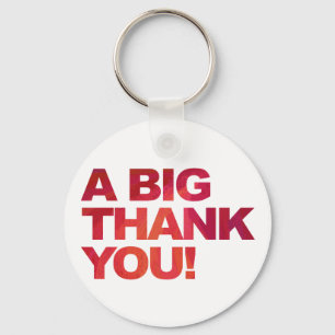 Big Red Tack Nyckelring