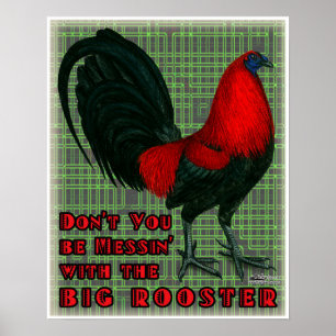 Big Red Tupp Poster