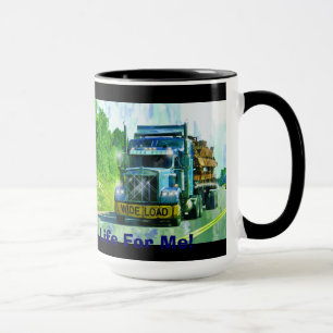 Big Rig, Heavy Transport Fordon, Lastbil Mugg