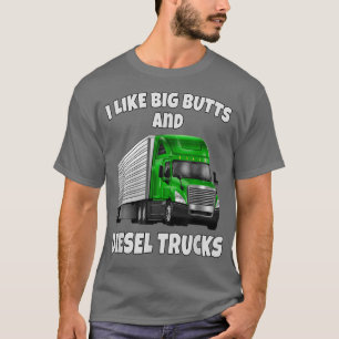 Big Rig Lastbil-chauffören.. Jag tycker om Big But T Shirt