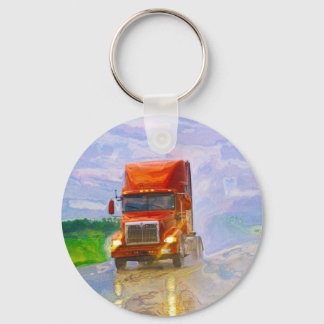 Big Rig Lastbil driver Truckin' Nyckel-kedjor Nyckelring