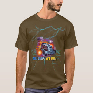 Big Rig Lastbil Show Trucker citerar dig Sten we R T Shirt