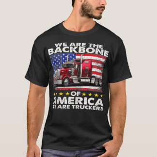 Big Rig Trucker vi är den amerikanske Manar:s last T Shirt