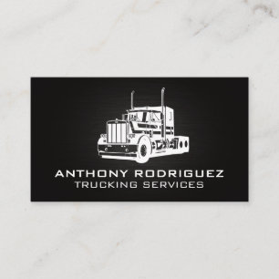 Big Rig Trucking Transport Visitkort