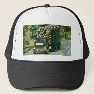 Big Rigs Logging Lastbil Driver Hat Keps