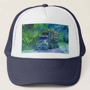 Big Rigs Logging Lastbil Driver Hat Truckerkeps