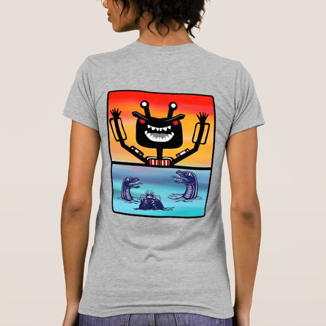 Big Robo-monster T Shirt (Baksida)