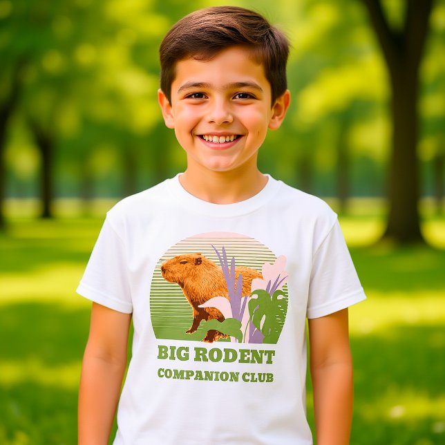 Big Rodent Klubb Capybara T Shirt (Skapare uppladdad)
