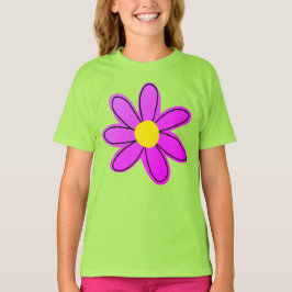 Big Roligt Flower Girl's T-Shirt
