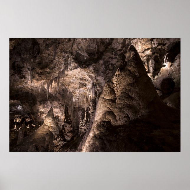 Big Room - Carlsbad Caverns Poster (Framsidan)