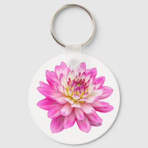 Big Rosa Dahlia Nyckelring