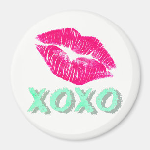 Big Rosa Kiss Magnet
