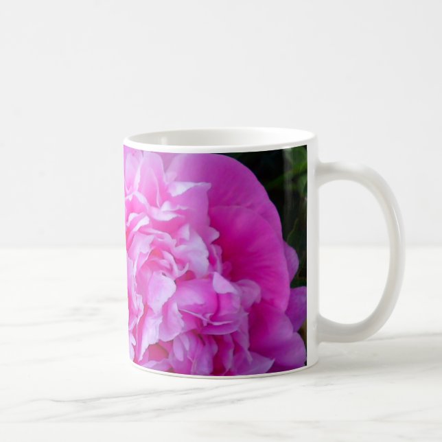 Big Rosa Peony Mugg (Höger)