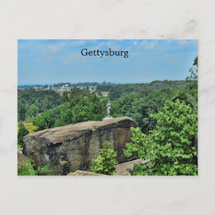 Big Round Top i Gettysburg Vykort