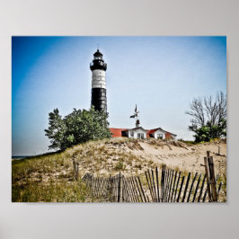 Big Sable Point-fyr Poster