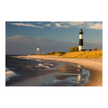 Big Sable Point Fyren Vid Lake Michigan 2