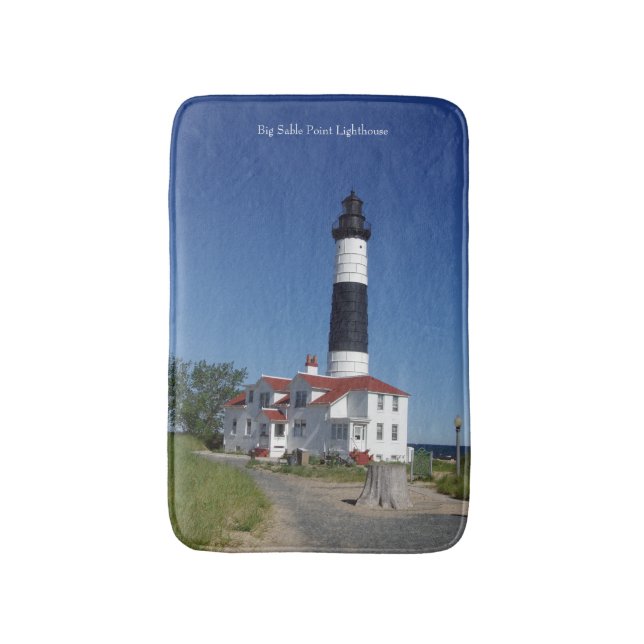 Big Sable Point Lighthouse badrumsmatt Badrumsmatta (Framsidan (Vertikal))