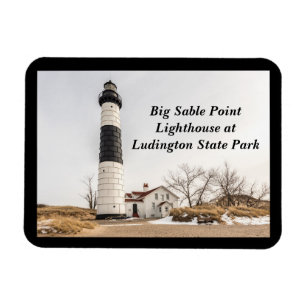 Big Sable Point Lighthouse i Ludington Magnet