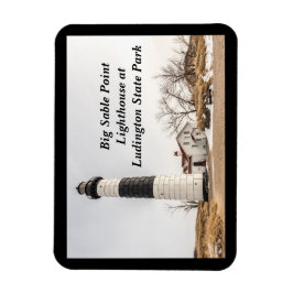 Big Sable Point Lighthouse i Ludington Magnet