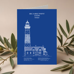 Big Sable Point Lighthouse - Michigan – AD Tack Kort