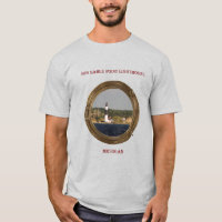 Big Sable Point Lighthouse porthole-skjorta