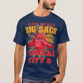 Big Sacs Defence Tailgating Kansas City Chiefs Re T Shirt