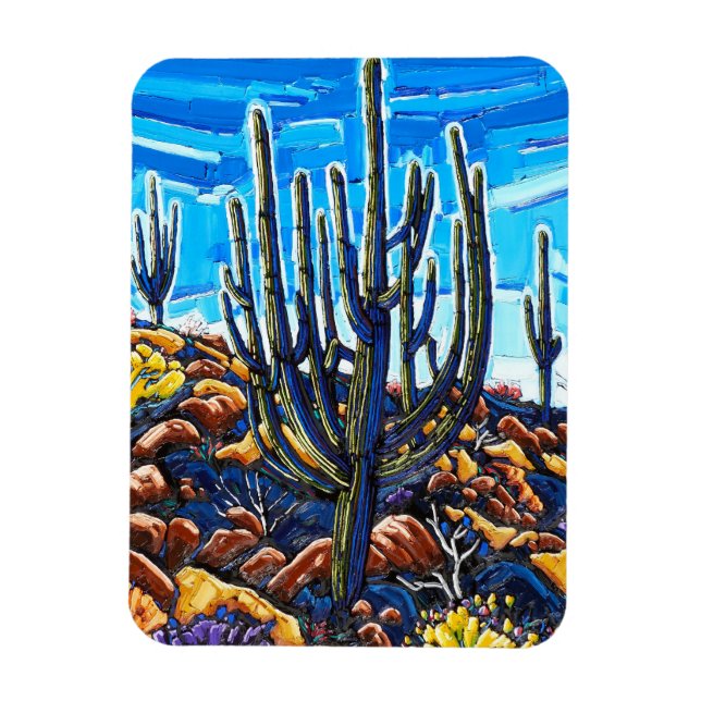 Big Saguaro Magnet (Vertikal)