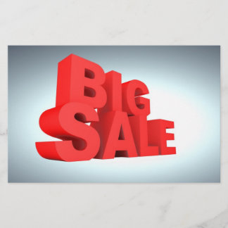 Big Sale-flygare Flygblad