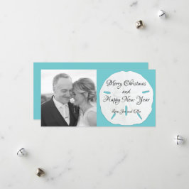 Big Sand Dollar Long Photo-julkort Julkort