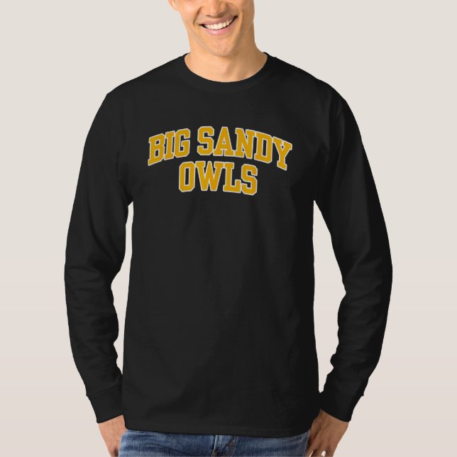 Big Sandy Community and Technical College Owls 02 T Shirt (Framsida)