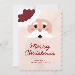 Big Santa Beard-platta kort