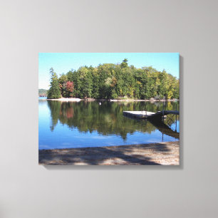 Big Sebago Sjö 2, Maine Canvastryck