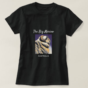 Big Sheep Big Merino Australian reseikon T Shirt