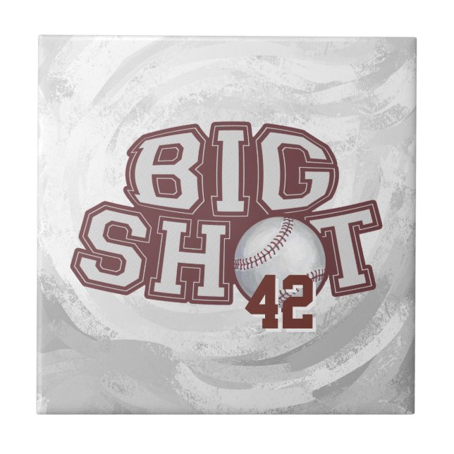 Big Shot Baseball Kakelplatta (Framsidan)