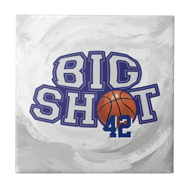 Big Shot Basketball Kakelplatta (Framsidan)
