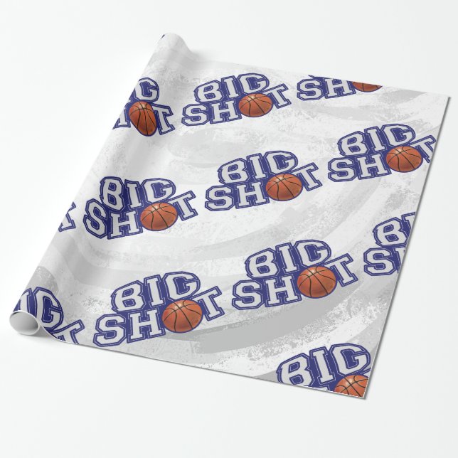 Big Shot Basketball Presentpapper (Utrullad)