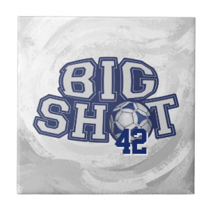 Big Shot Soccerball Kakelplatta