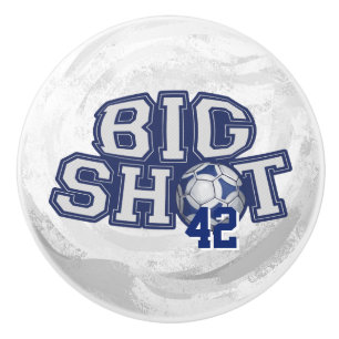 Big Shot Soccerball Knopp