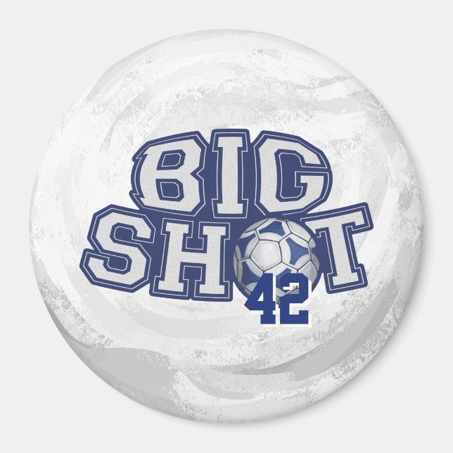 Big Shot Soccerball Magnet (Framsidan)