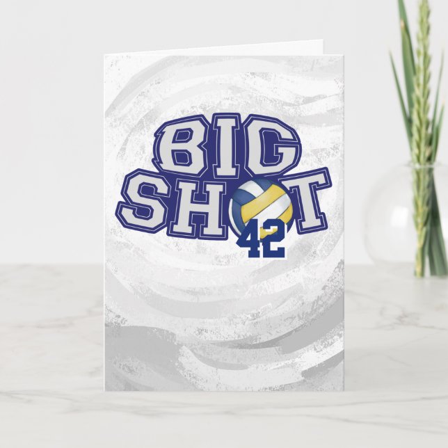 Big Shot Volleyball Kort (Framsida)